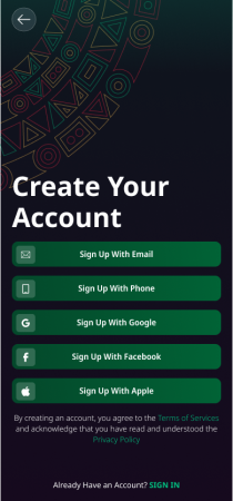 Create Account