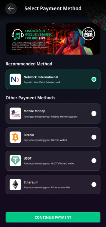 Payment Methods